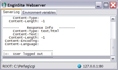 Perl Editor - webserver