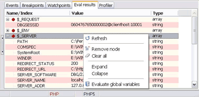 PHP editor